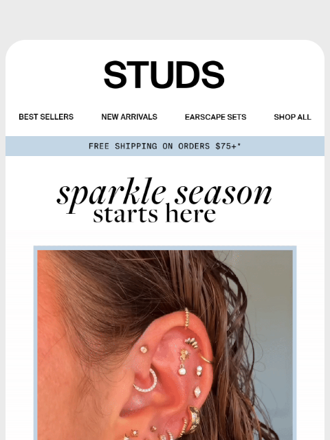 studs newsletter: Shining, Shimmering, Splendid ✨