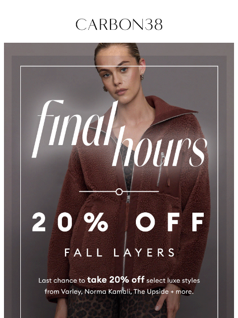 Last chance to take 20% off select luxe styles from Varley, Michi + more. Use code: NOVEMBER20 ͏ ͏ ͏ ͏ ͏ ͏ ͏ ͏ ͏ ͏ ͏ ͏ ͏ ͏ ͏ ͏ ͏ ͏ ͏ ͏ ͏ ͏ ͏ ͏ ͏ ͏ ͏ ͏ ͏ ͏ ͏ ͏ ͏ ͏ ͏ ͏ ͏ ͏ ͏ ͏ ͏ ͏ ͏ ͏ ͏ ͏ ͏ ͏ ͏ ͏ ͏ ͏ ͏