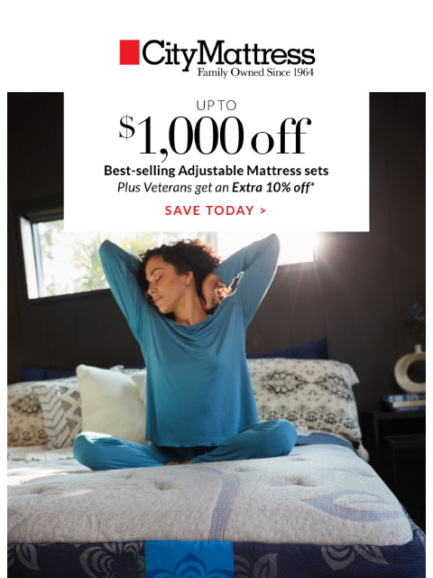 Honor the holiday with savings that let you sleep better for less. ͏ ͏ ͏ ͏ ͏ ͏ ͏ ͏ ͏ ͏ ͏ ͏ ͏ ͏ ͏ ͏ ͏ ͏ ͏ ͏ ͏ ͏ ͏ ͏ ͏ ͏ ͏ ͏ ͏ ͏ ͏ ͏ ͏ ͏ ͏ ͏ ͏ ͏ ͏ ͏ ͏ ͏ ͏ ͏ ͏ ͏ ͏ ͏ ͏ ͏ ͏ ͏ ͏ ͏ ͏ ͏ ͏ ͏ ͏ ͏ ͏ ͏ ͏ ͏ ͏ ͏ ͏