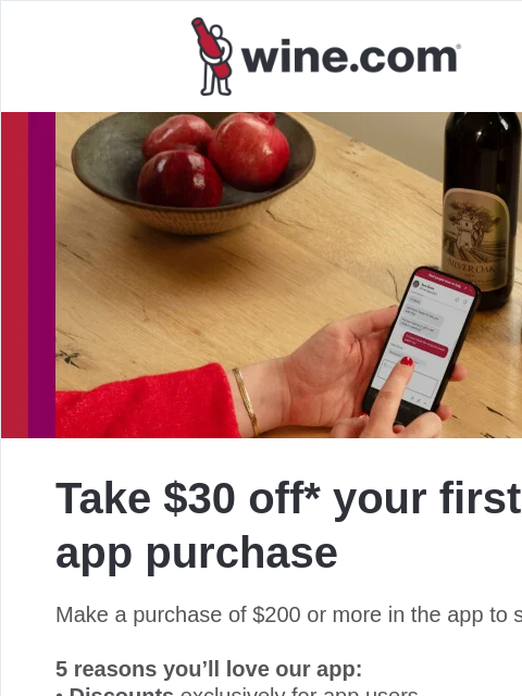 Download our app to unlock exclusive discounts and explore the world of wine on the go – no passport required. | ͏ ‌ ﻿ ͏ ‌ ﻿ ͏ ‌ ﻿ ͏ ‌ ﻿ ͏ ‌ ﻿ ͏ ‌ ﻿ ͏ ‌ ﻿ ͏ ‌ ﻿ ͏ ‌ ﻿ ͏ ‌ ﻿ ͏ ‌ ﻿ ͏ ‌ ﻿ ͏ ‌ ﻿ ͏ ‌ ﻿ ͏ ‌