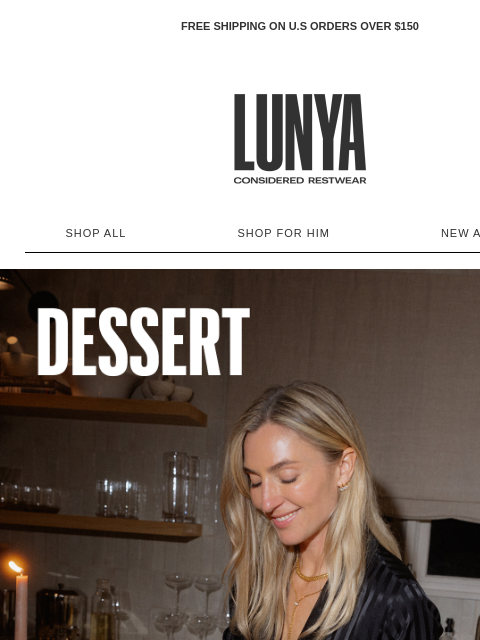 lunya newsletter: TIRAMISU ANYONE?