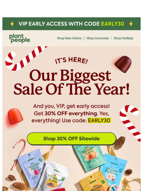 plantpeople newsletter: VIP Early Access 🥳