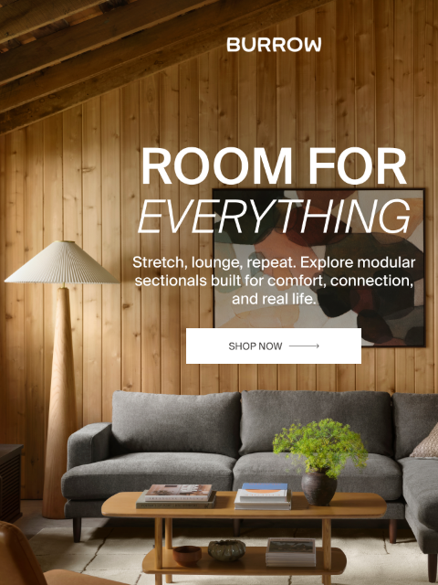 burrow newsletter: Sometimes bigger is better