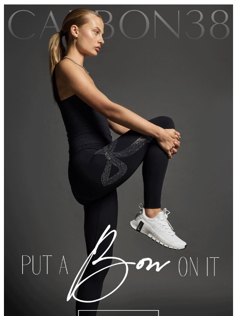 carbon38 newsletter: Put a 🎀 on it