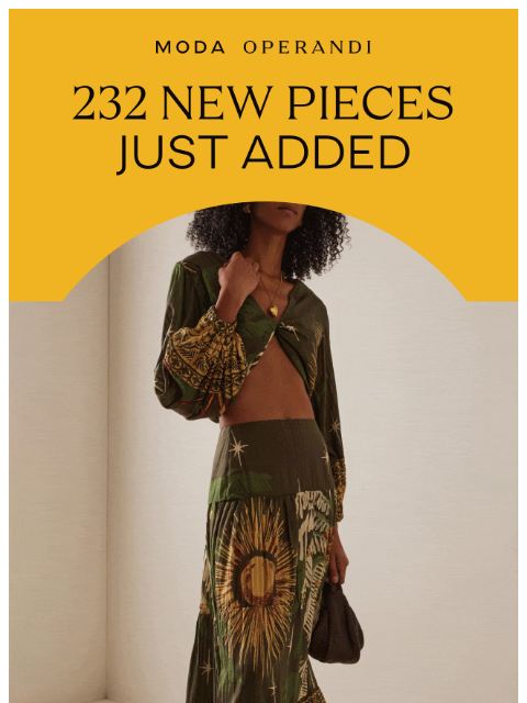 modaoperandi newsletter: NEW this week