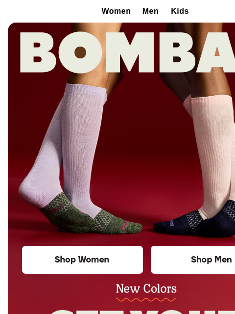 bombas newsletter: Fresh Compresh: New Colors and Styles