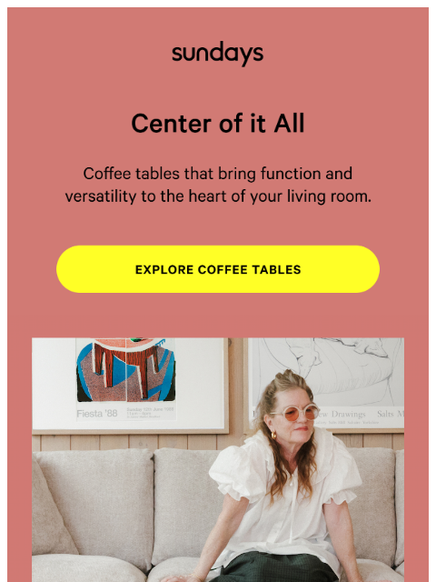 sundays-company newsletter: Your living room's quiet hero