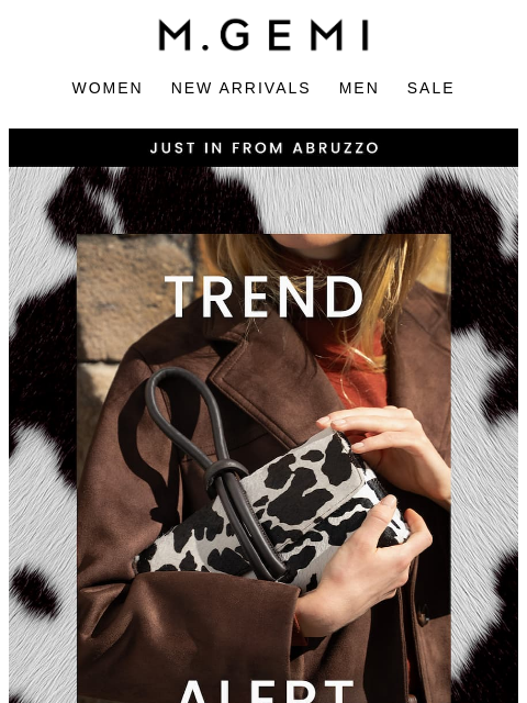 mgemi newsletter: The Francesca, Now In Calf Hair