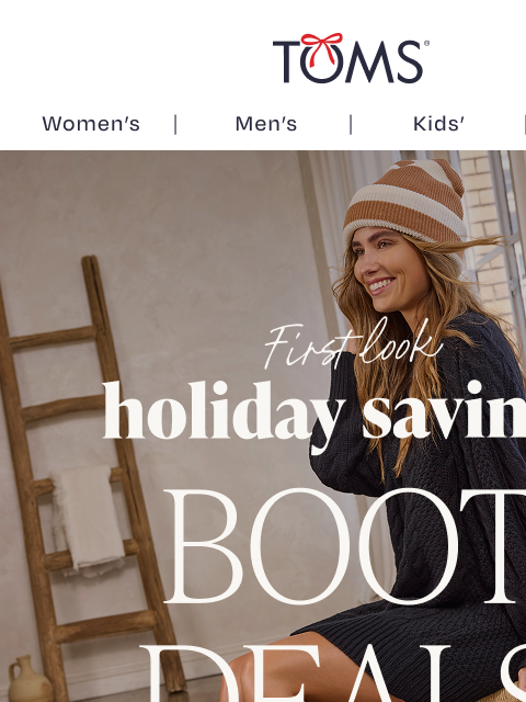 toms newsletter: Ending Soon: Boots Starting at $39