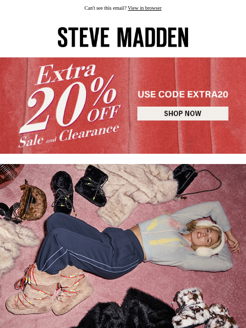 stevemadden newsletter: Holiday Haul: Fluffy Faves