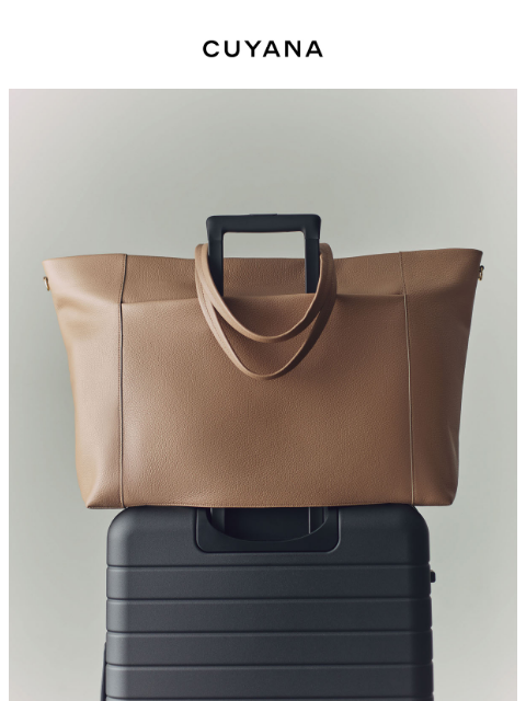 cuyana newsletter: Easy Voyages Only