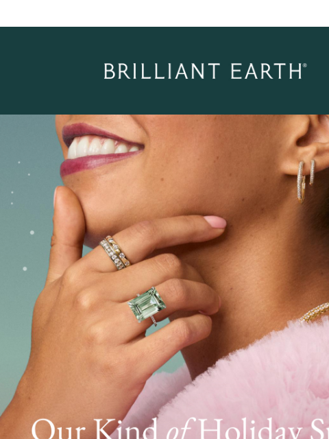 brilliantearth newsletter: Get festive with our holiday cocktail rings
