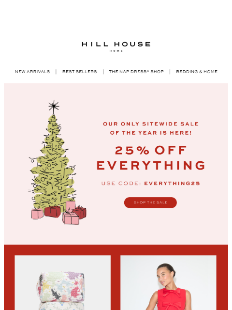 hillhousehome newsletter: Our Biggest Sale of the Year