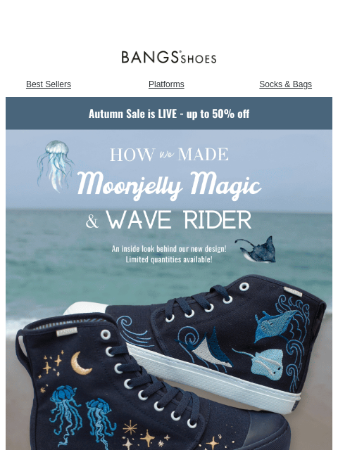 bangsshoes newsletter: Behind the Scenes 👟✨🌊