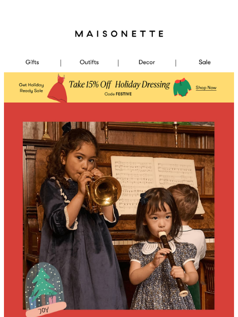 maisonette newsletter: The Dos & Don’ts Of Dressing For Holiday Family Ph...