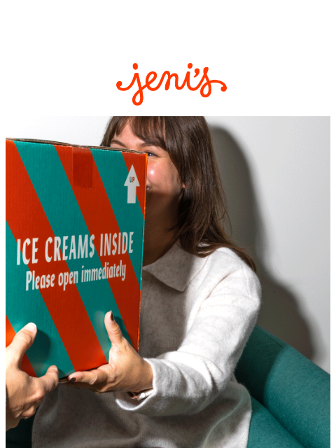 jenis newsletter: Send ice cream for the holidays!
