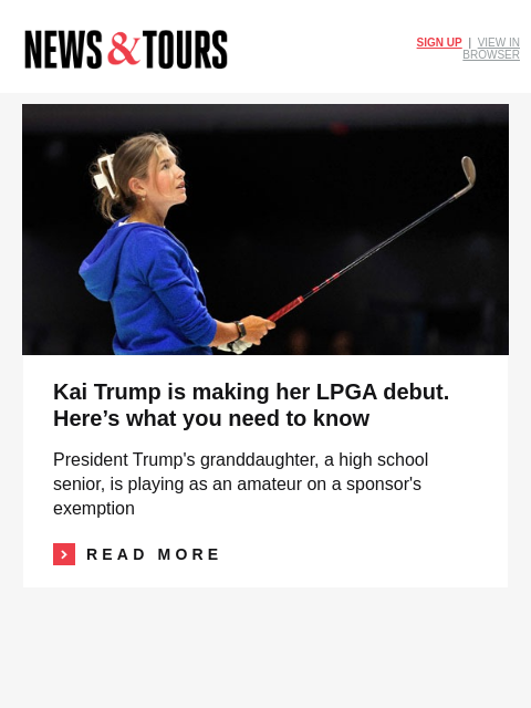 golfdigest newsletter: How Rory could make history this week