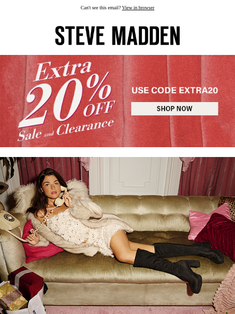 stevemadden newsletter: Happy Singles’ Day