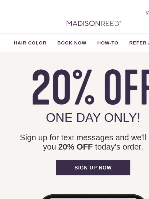 madison-reed newsletter: ✨ It’s Your Time to Shine – and Save! ✨