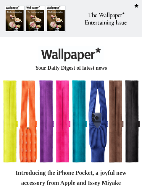 futureplc newsletter: iPhone Pocket, a joyful new accessory