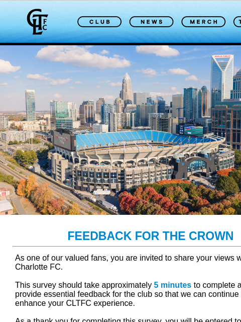 charlottefootballclub newsletter: Enter For the Chance to Win an Authentic Carolina ...