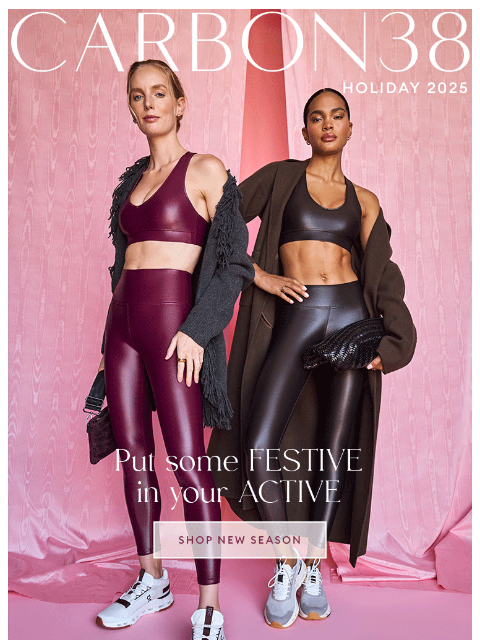 carbon38 newsletter: Discover HOLIDAY 2025