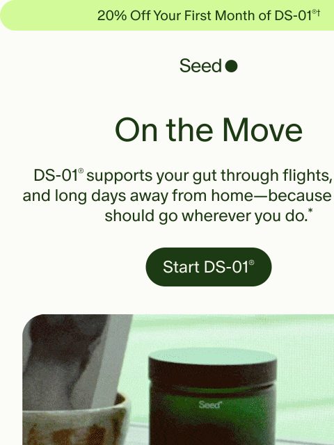 seed newsletter: Travel well this season.