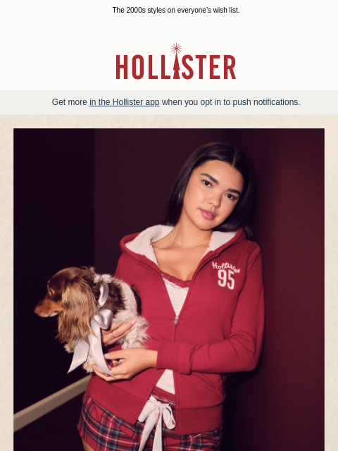 hollisterco newsletter: 🎁 Trend Drop: Holiday Vault Release 🎁