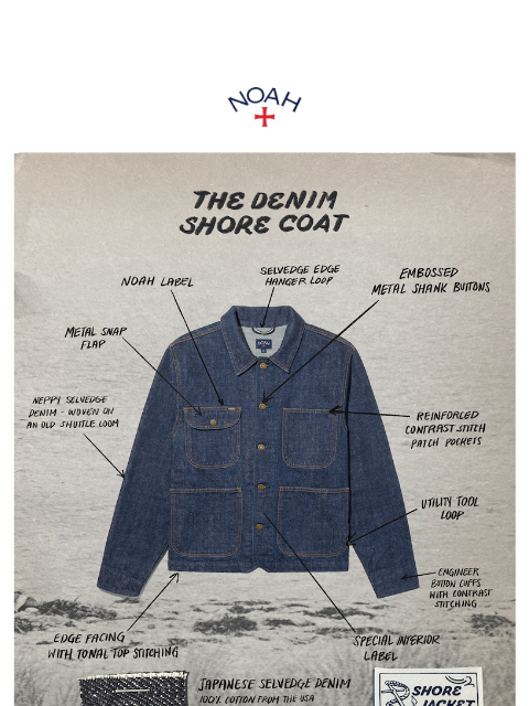 noahny newsletter: Introducing the Denim Shore Coat