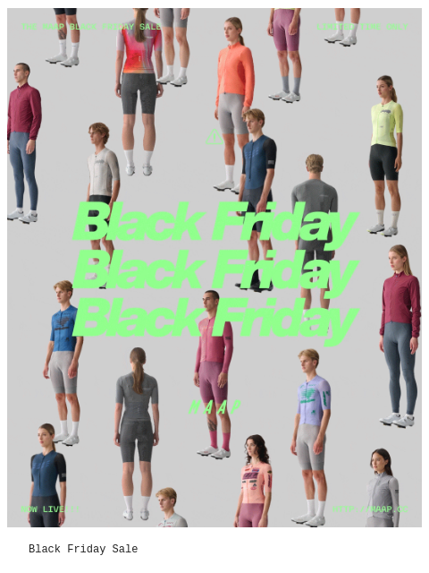 maap newsletter: NOW LIVE: Black Friday Sale