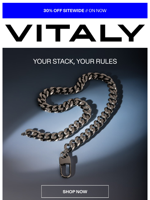 vitalydesign newsletter: New Arrivals Selling Fast!