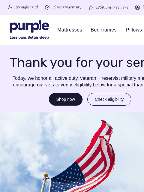 purple newsletter: To our heroes — rest easy