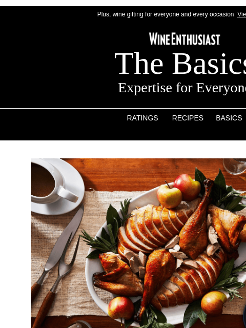 wineenthusiast newsletter: 🧑‍🍳 49 Turkey Day Recipes That'll Wow Guests