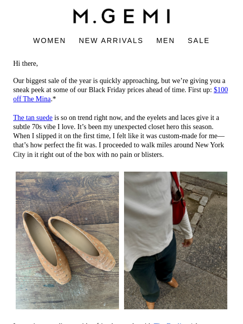 mgemi newsletter: 🖤 A Black Friday Preview 🖤