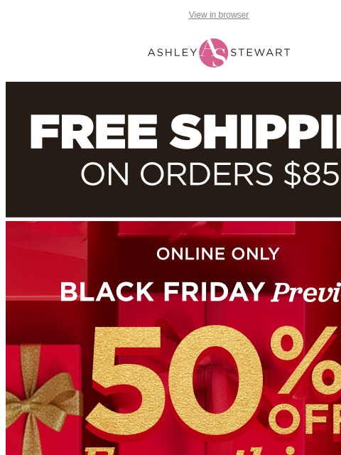 ashleystewart newsletter: Comfort 🤝 Style❗️50% off intimates is  happening ...