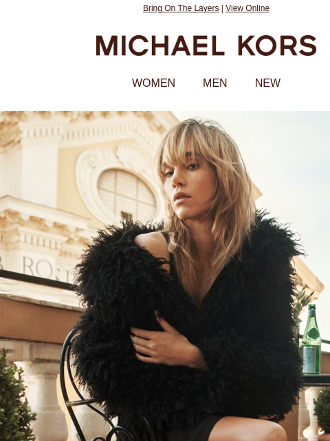 michaelkorsmail newsletter: This Coat Is Everything