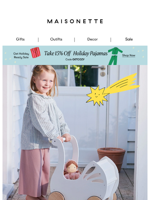 maisonette newsletter: Unique Gifts Ideas For Every Age ✨