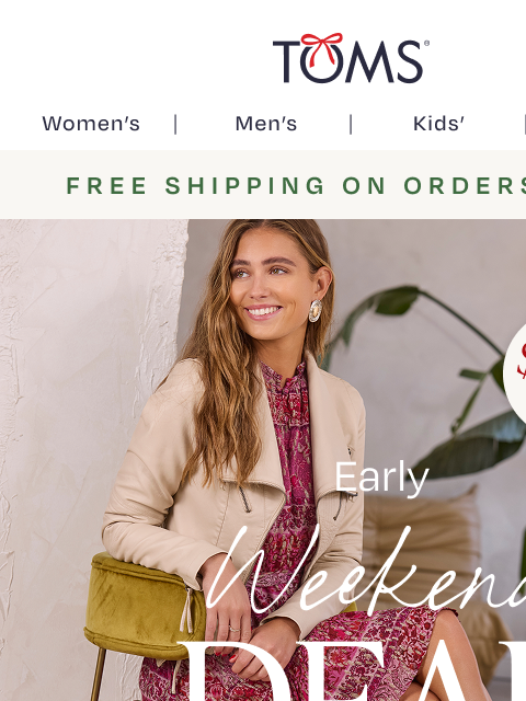 toms newsletter: Just Added—Boots Starting at $39!