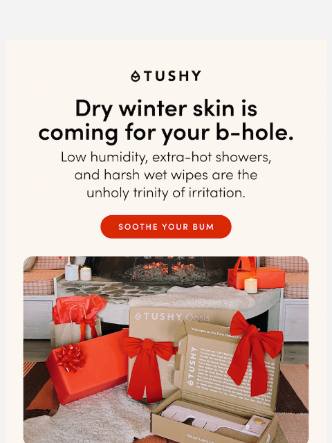 hellotushy newsletter: "SEND OINTMENT" 🍑