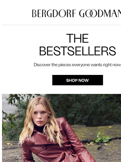 bergdorfgoodman newsletter: The Week’s Bestsellers
