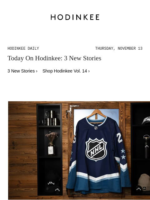 hodinkee newsletter: Hodinkee Daily | 11/13/2025