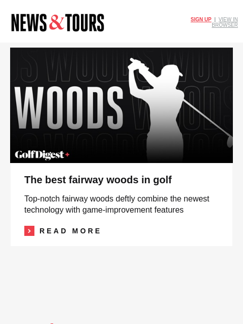 golfdigest newsletter: The most absurd equipment setup in pro golf