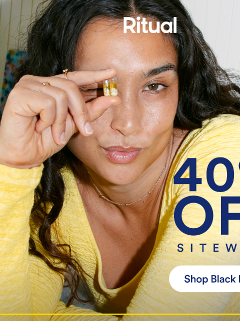ritual newsletter: Hellllooooo Black Friday savings.