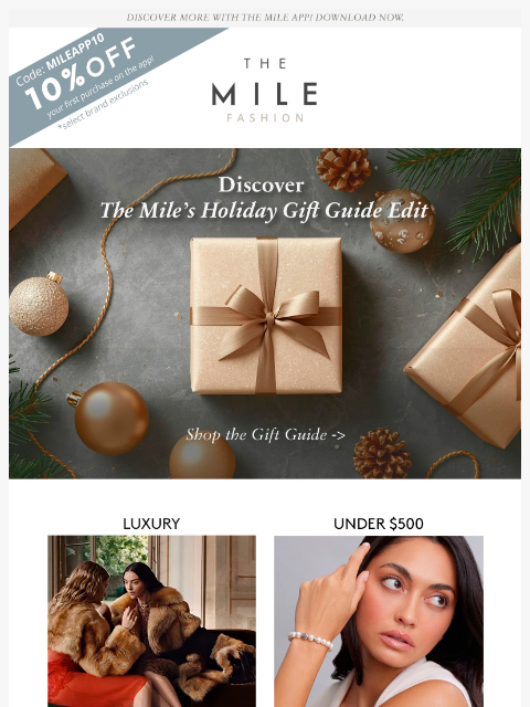 orchardmile newsletter: ✨ The Holiday Gift Guide Has Arrived — Luxe Finds ...