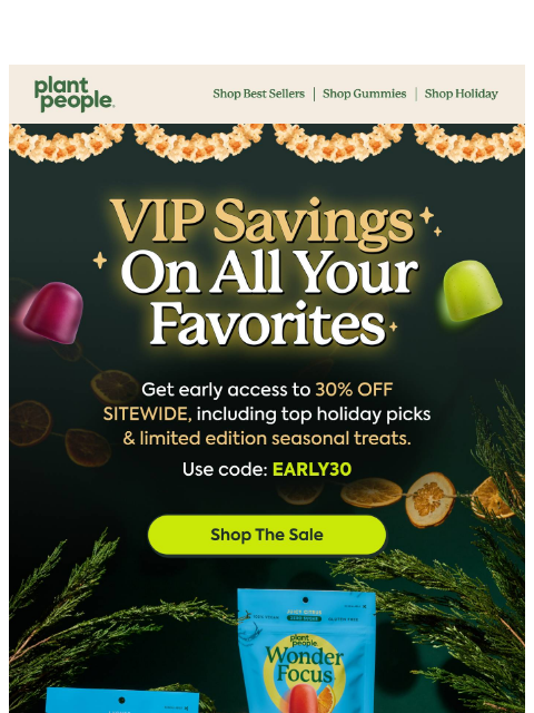 plantpeople newsletter: Early Access: 30% Off Fan Favorites