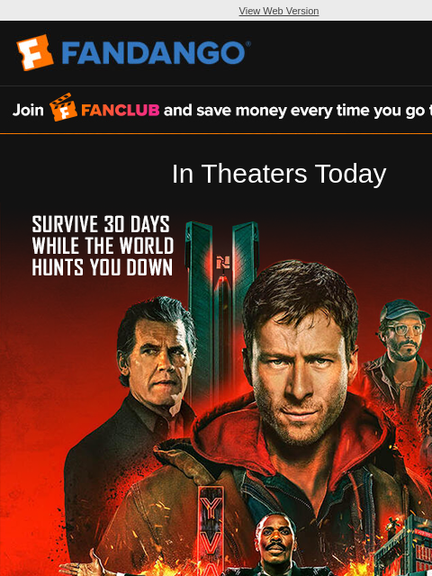 fandango newsletter: 🏃🏼‍♂️ Your Friday Movie Premiere