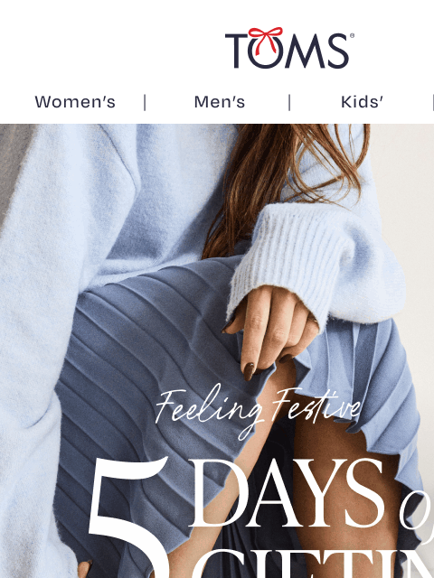 toms newsletter: Save 30% on Slippers, Boots & More