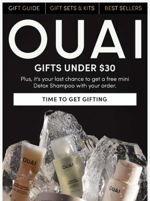 theouai newsletter: Stocking stuffers & more, all under $30