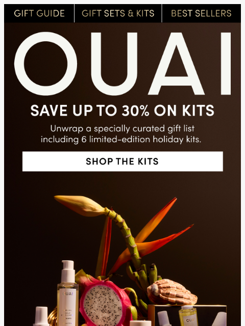 theouai newsletter: The perfect gifts, at the perfect value.