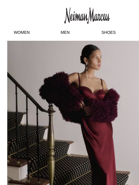 neimanmarcus newsletter: Hostess looks for the holidays